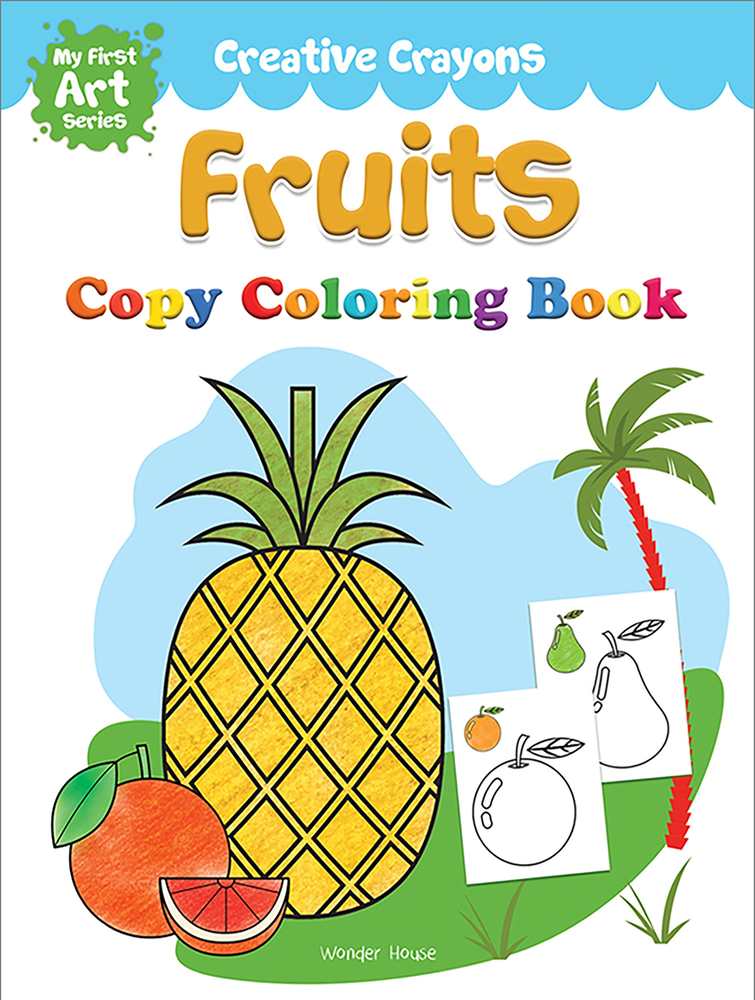 Colouring Book of Fruits book cover