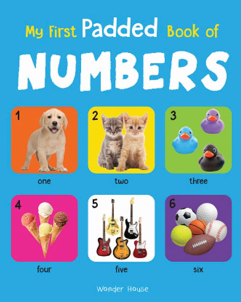 My First Padded Book of Numbers book cover