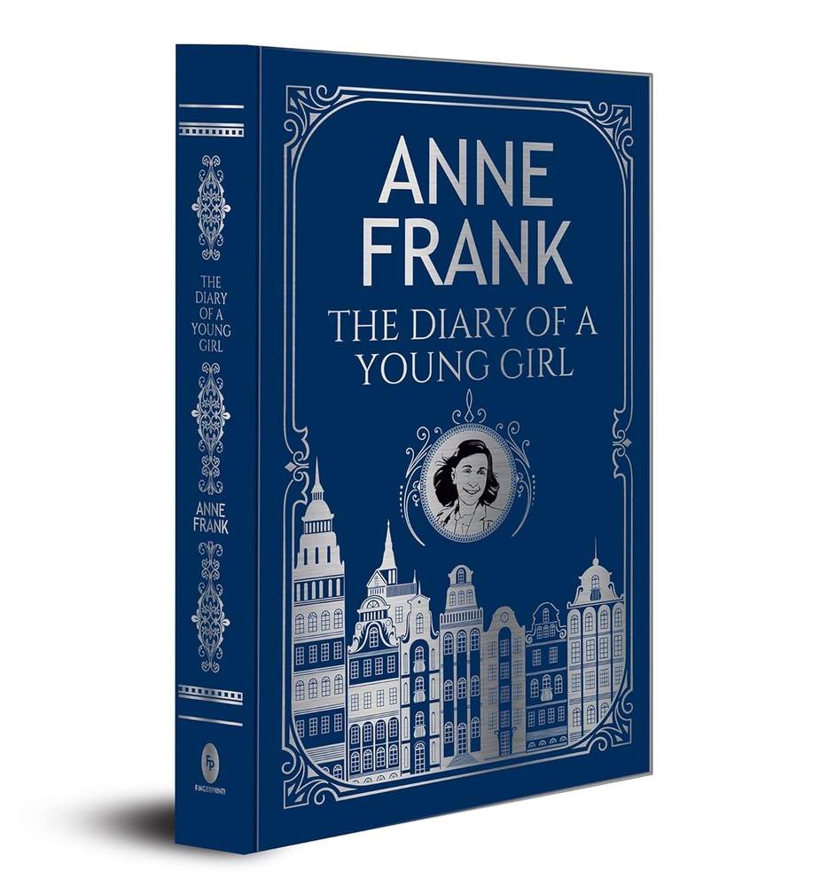 The Diary Of A Young Girl (Deluxe Hardbound Edition) book cover