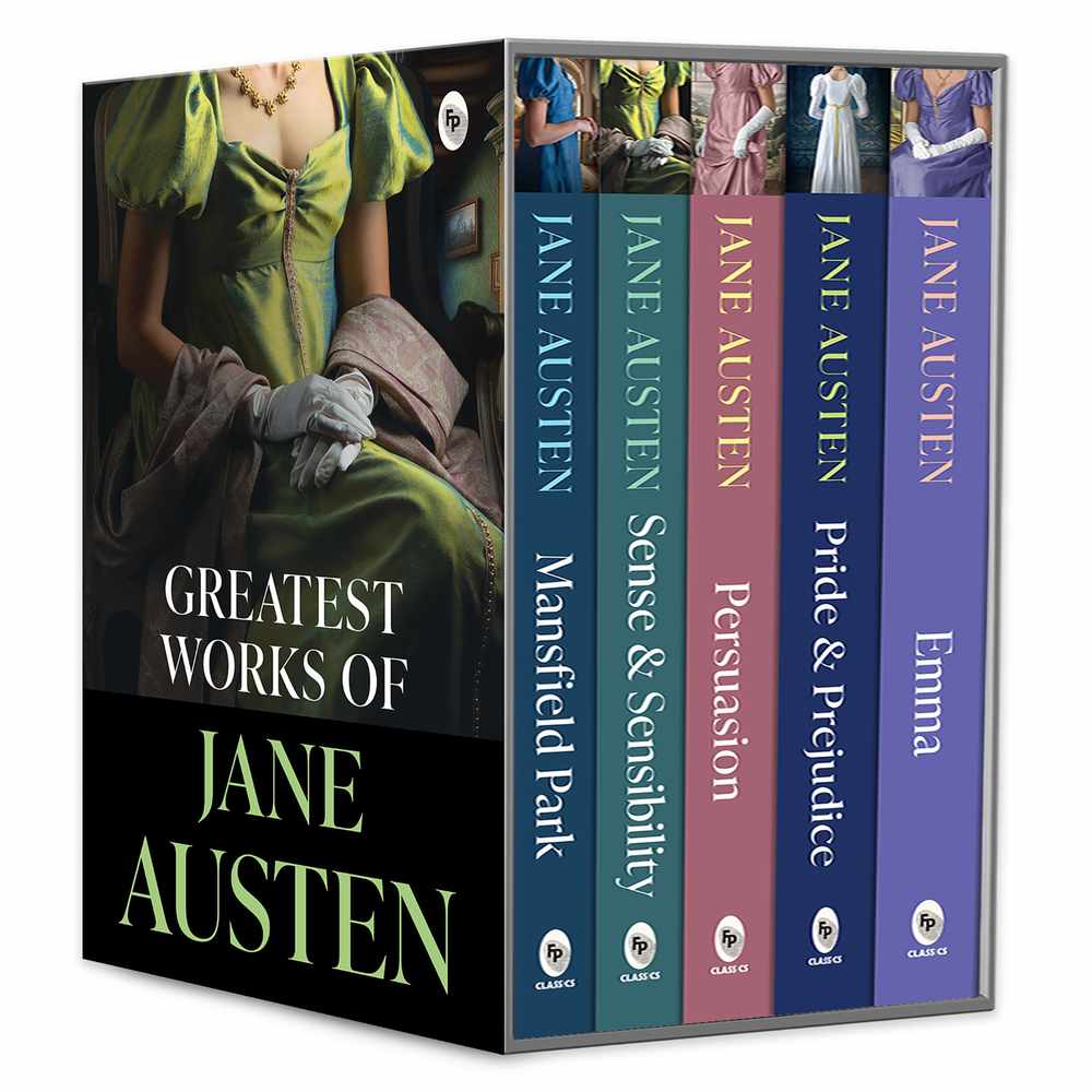 Greatest Works of Jane Austen (Set of 5 Books) book cover