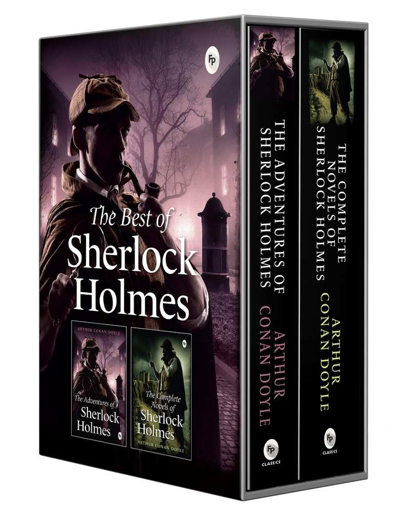 The Best of Sherlock Holmes (Set of 2 Books) book cover