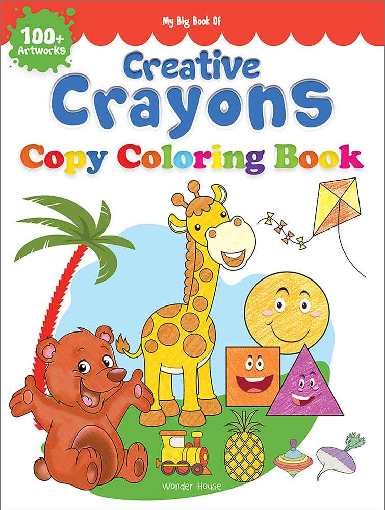 My Big Book of Creative Crayons book cover