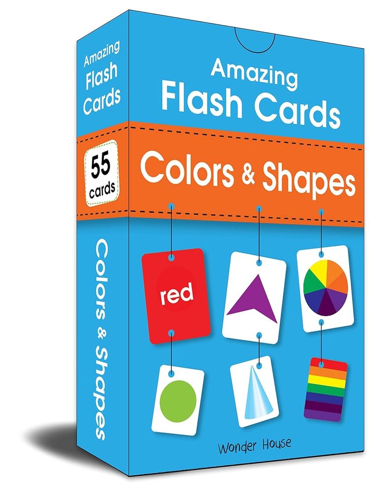Amazing Flash Cards Colors & Shapes book cover