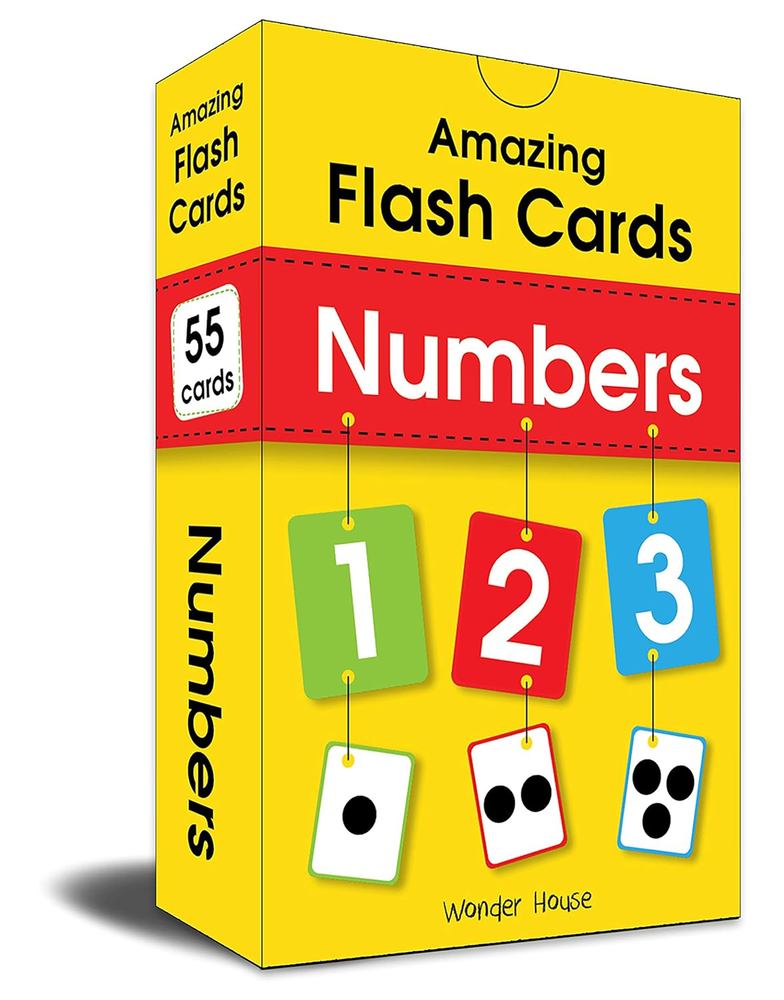 Amazing Flash Cards Numbers book cover