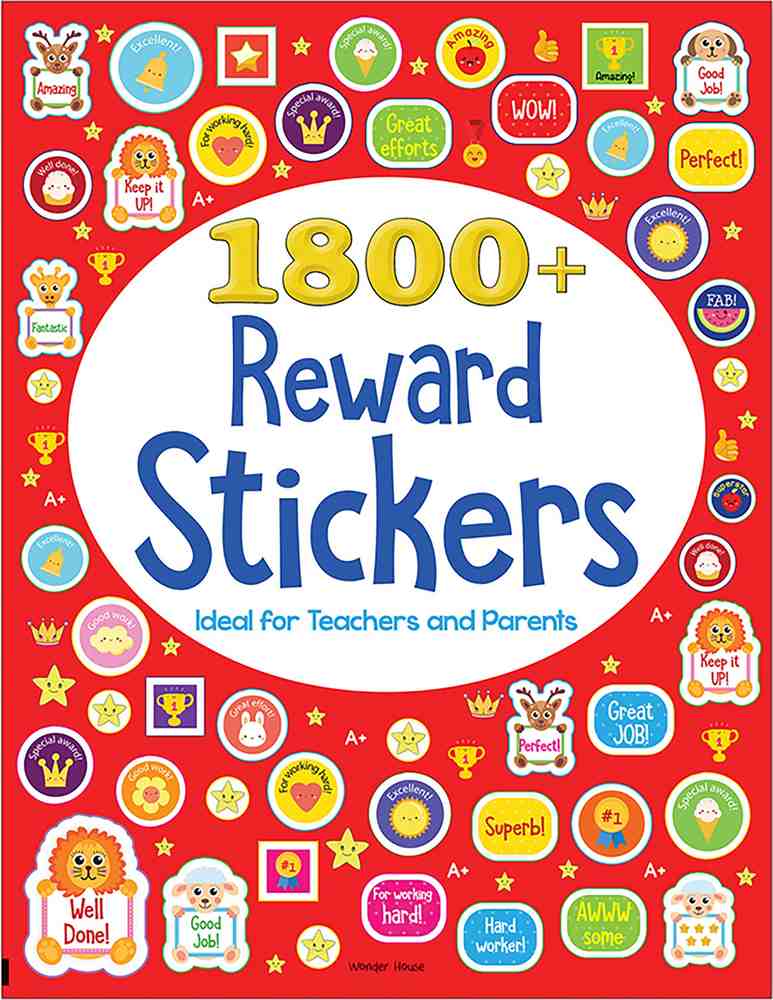 1800+ Reward Stickers - Ideal For Teachers And Parents book cover