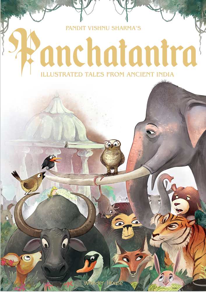 Pandit Vishnu Sharma's Panchatantra book cover