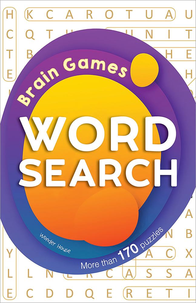 Word Search - Brain Games book cover