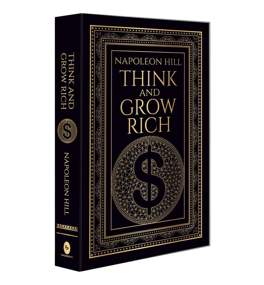 Think And Grow Rich (Deluxe Hardbound Edition) book cover