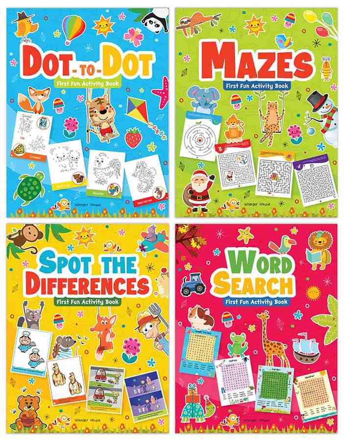 My First Fun Activity Boxset of 4 Books book cover