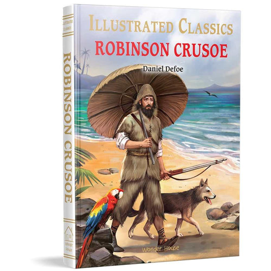 Illustrated Classics - Robinson Crusoe book cover