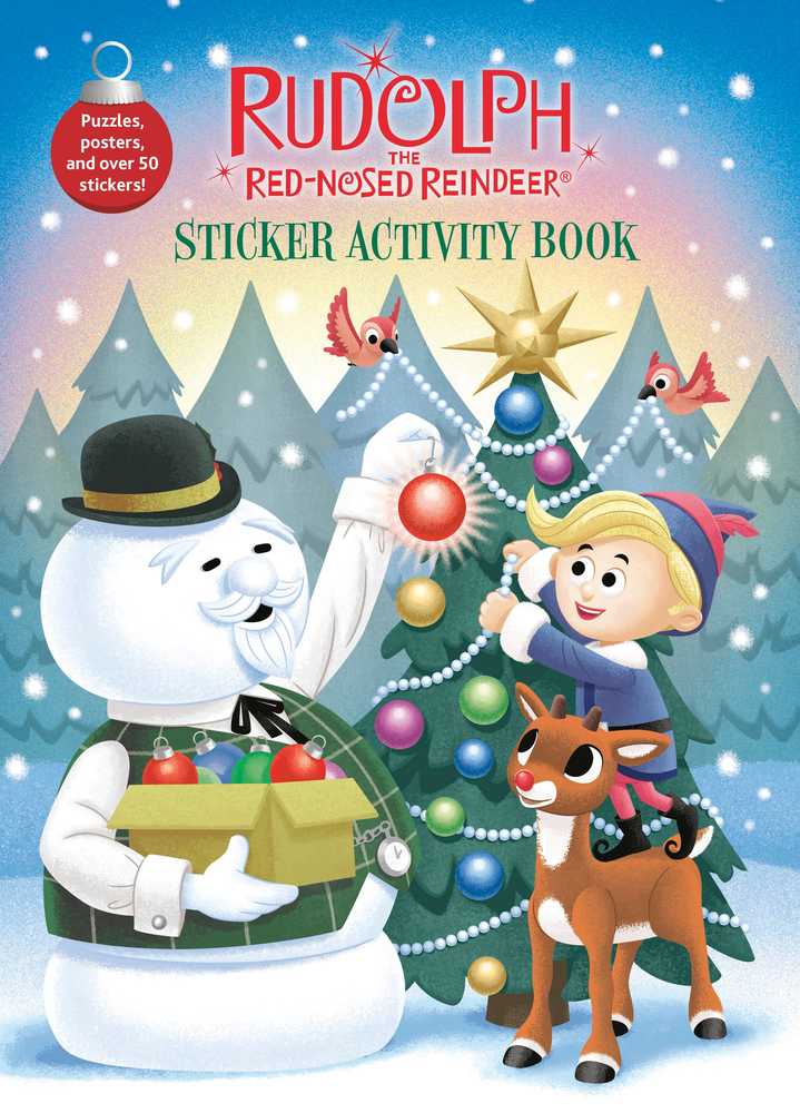Rudolph the Red-Nosed Reindeer Sticker Activity Book book cover