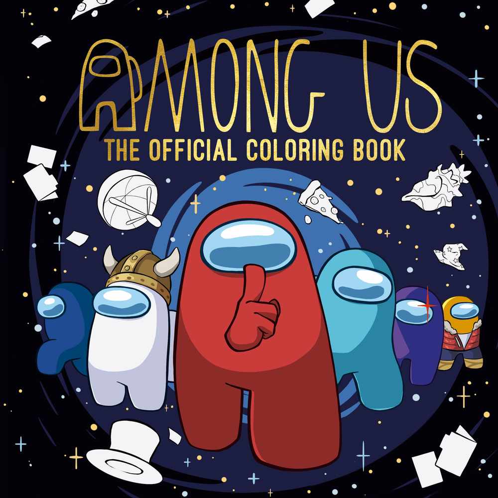 Among Us Official Coloring Book book cover