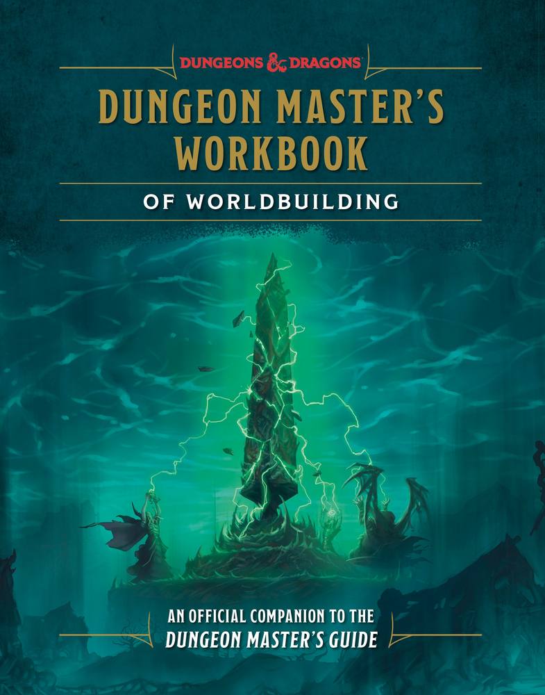 Dungeon Master's Workbook of Worldbuilding (Dungeons & Dragons) book cover