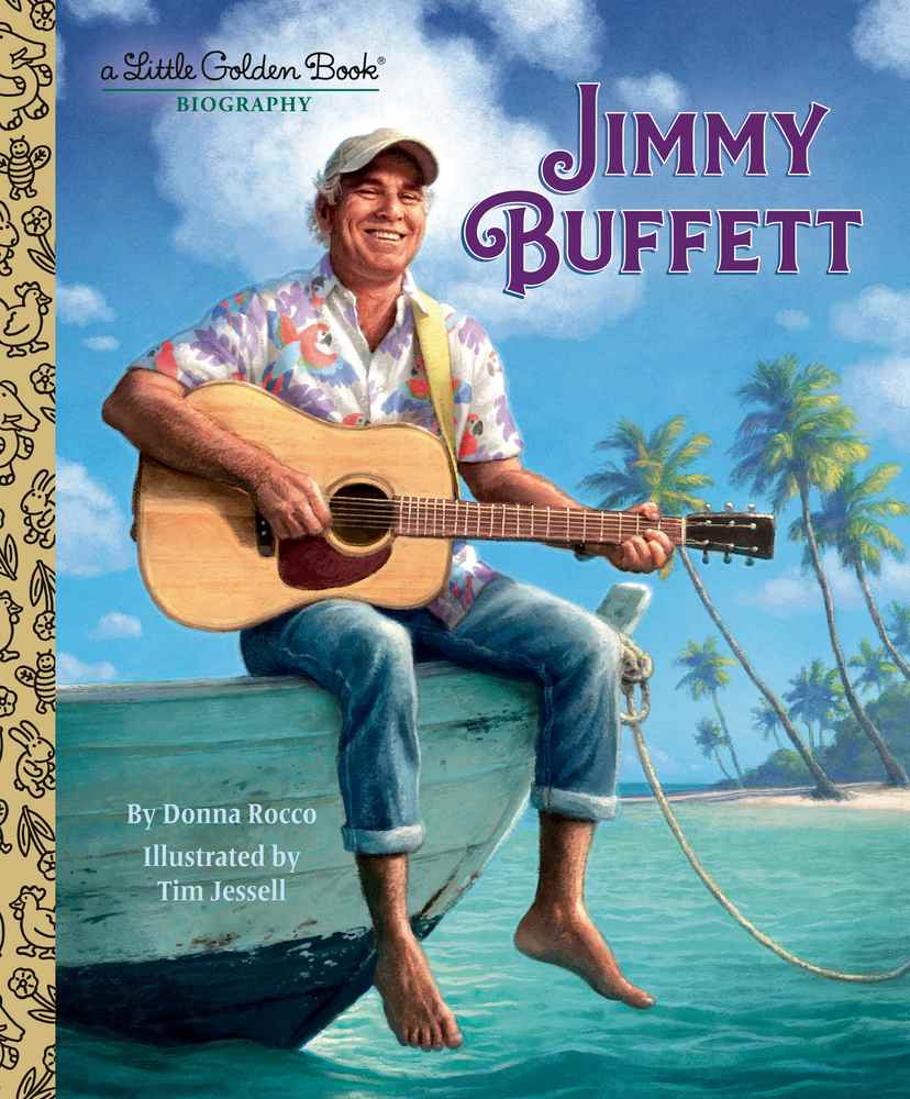 Jimmy Buffett: A Little Golden Book Biography book cover