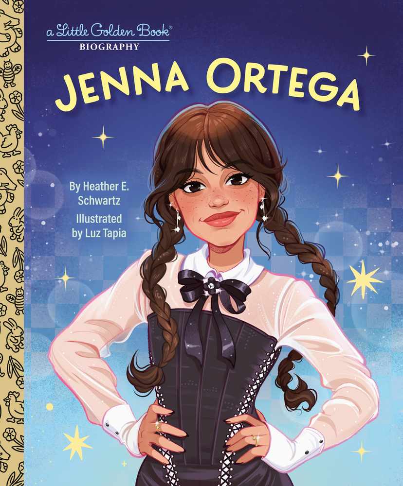Jenna Ortega: A Little Golden Book Biography book cover