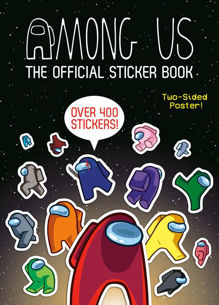 Among Us Official Sticker Book book cover