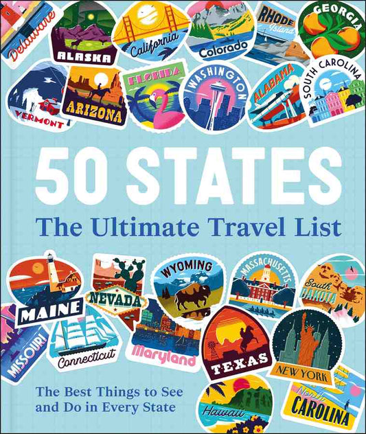 50 States The Ultimate Travel List book cover