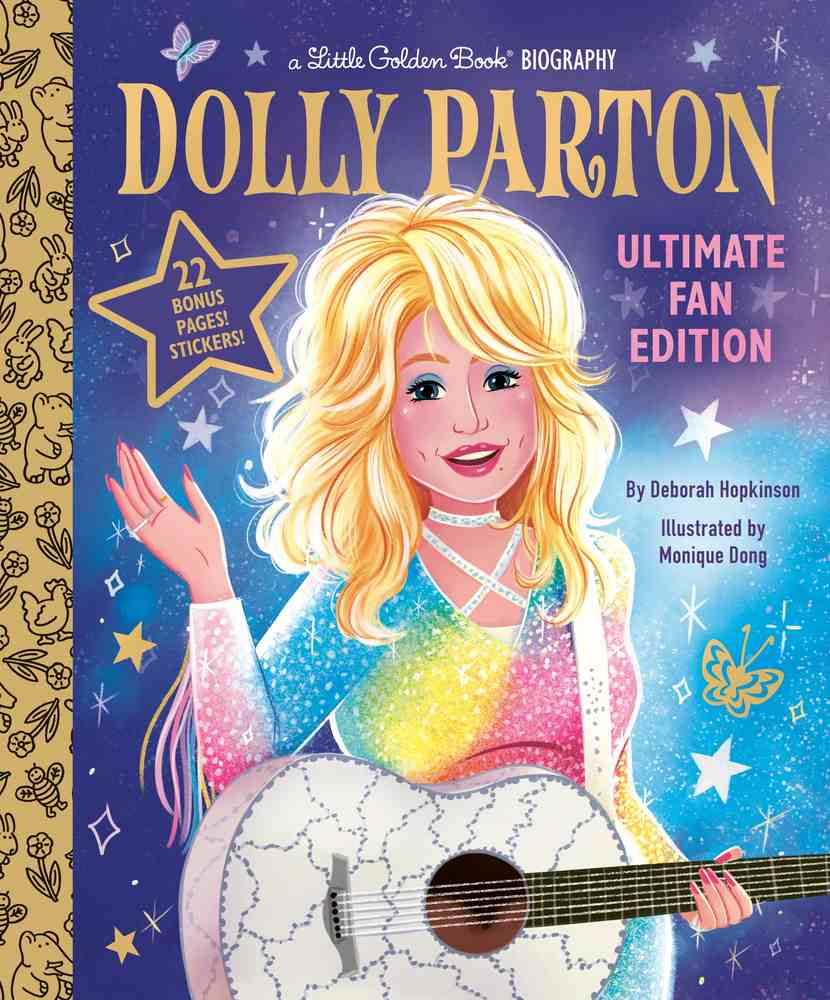 Dolly Parton Ultimate Fan Edition Little Golden Book Biography book cover
