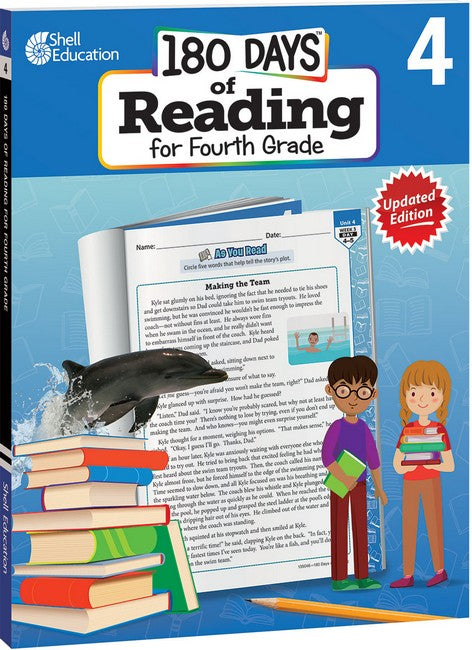 180 Days: Reading for Fourth Grade, 2nd Edition cover
