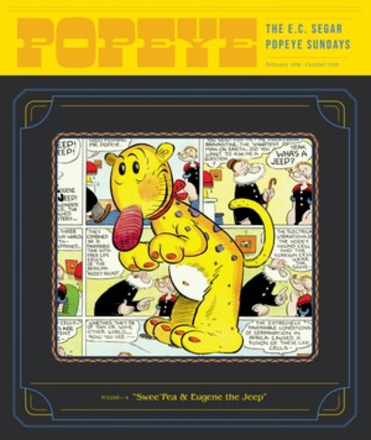 The E. C. Segar Popeye Sundays cover