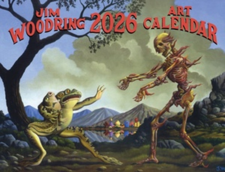 Jim Woodring 2026 Art Calendar cover
