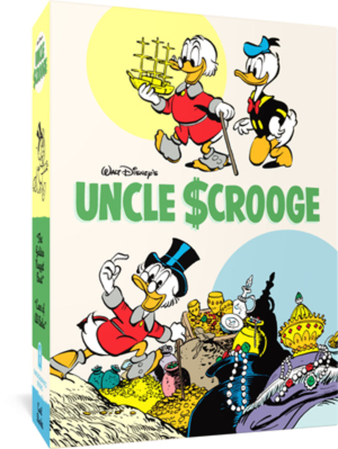 Walt Disney's Uncle Scrooge Gift Box Set "The Golden Nugget Boat" & "Cave of Ali Baba": Vols. 26  28 (The Complete Carl Barks Disney Library) cover