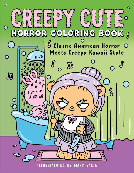 Creepy Cute Horror Coloring Book