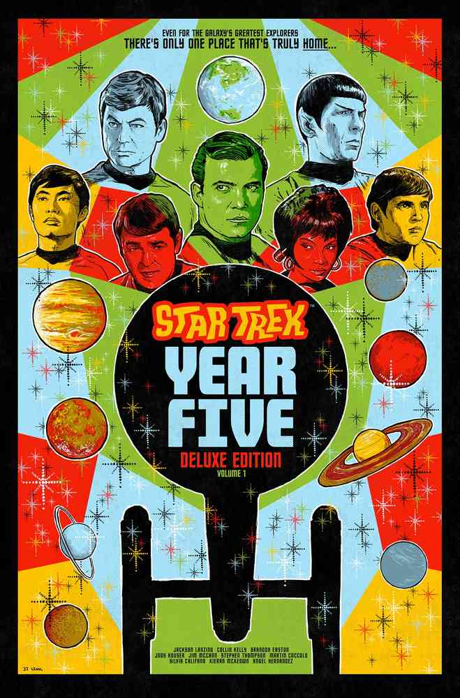 Star Trek: Year Five Deluxe Edition--Book One book cover