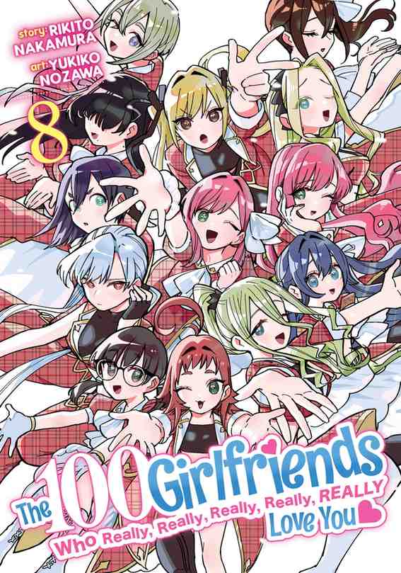 The 100 Girlfriends Who Really, Really, Really, Really, Really Love You Vol. 8 book cover