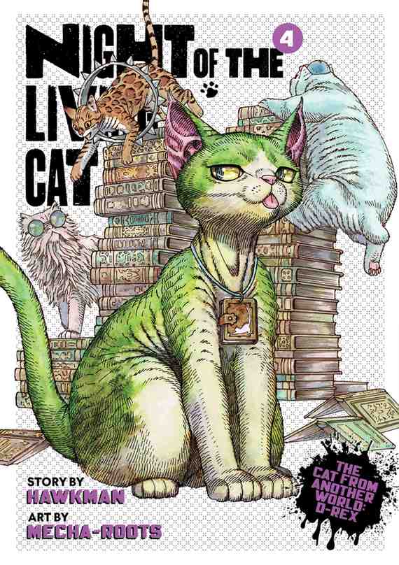 Night of the Living Cat Vol. 4 book cover