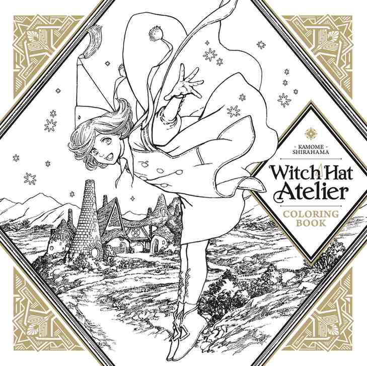 Witch Hat Atelier Coloring Book book cover