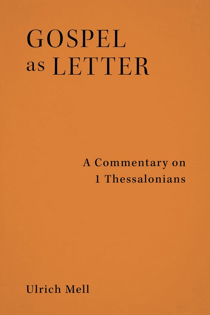 Gospel as Letter cover