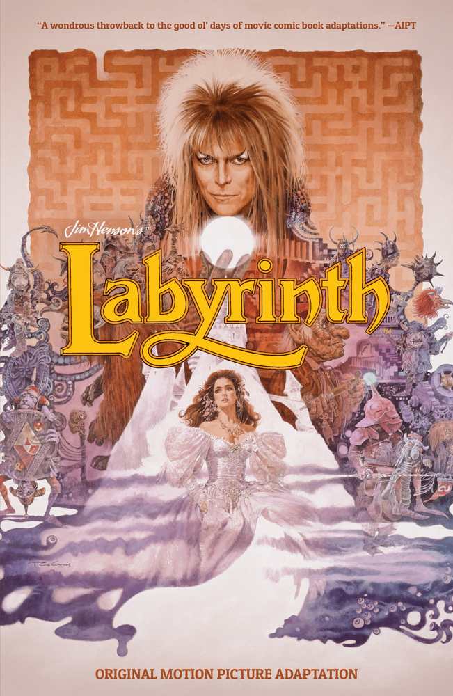 Jim Henson's Labyrinth Original Motion Picture Adaptation book cover