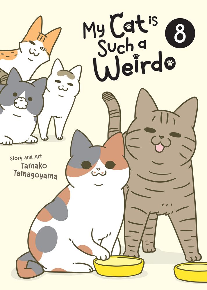 My Cat is Such a Weirdo Vol. 8 book cover