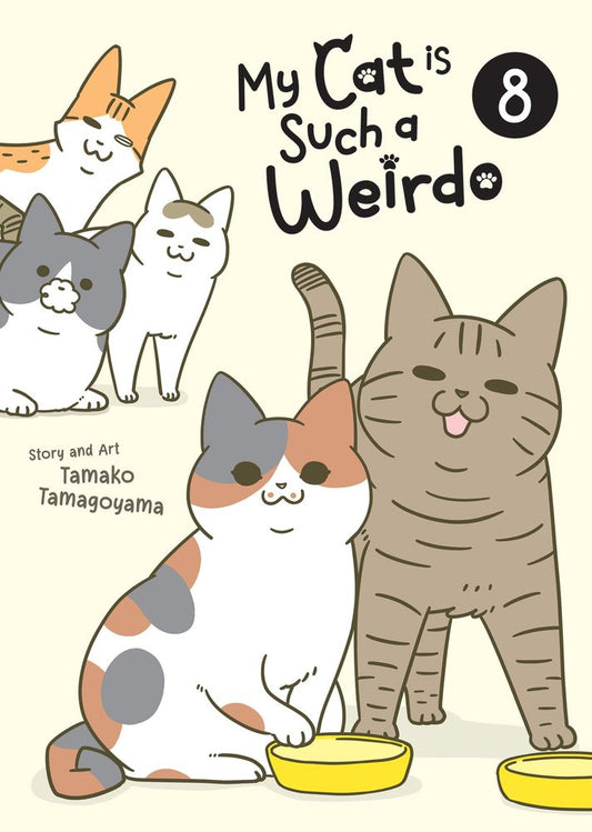 My Cat is Such a Weirdo Vol. 8 book cover